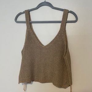 CROCHET CROP TANK